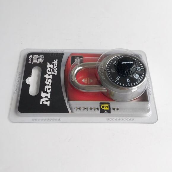 Master Lock 1500D Combination Lock NWT - Picture 9 of 13
